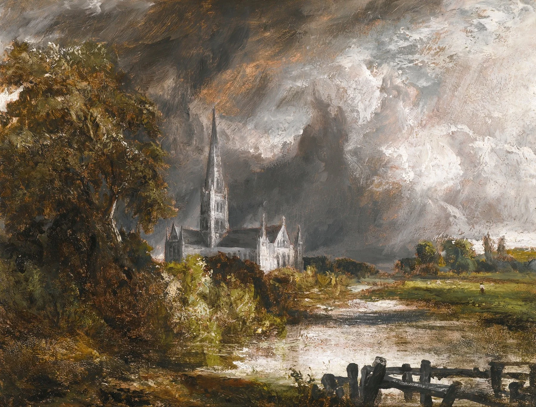Salisbury Cathedral From The Meadows John Constable (English, 1776-1837).jpg