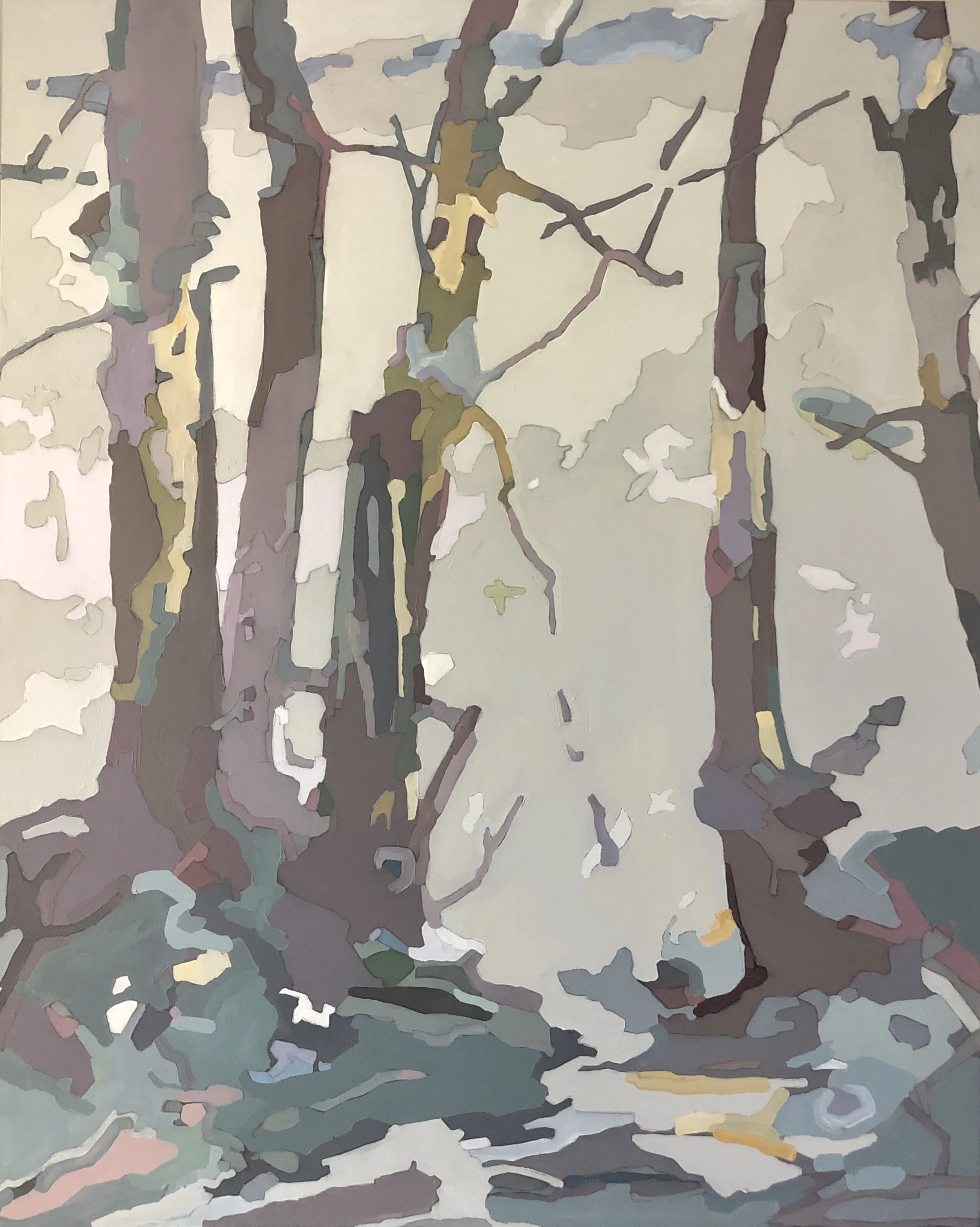 acrylic on panel, 50 x 40 inches*