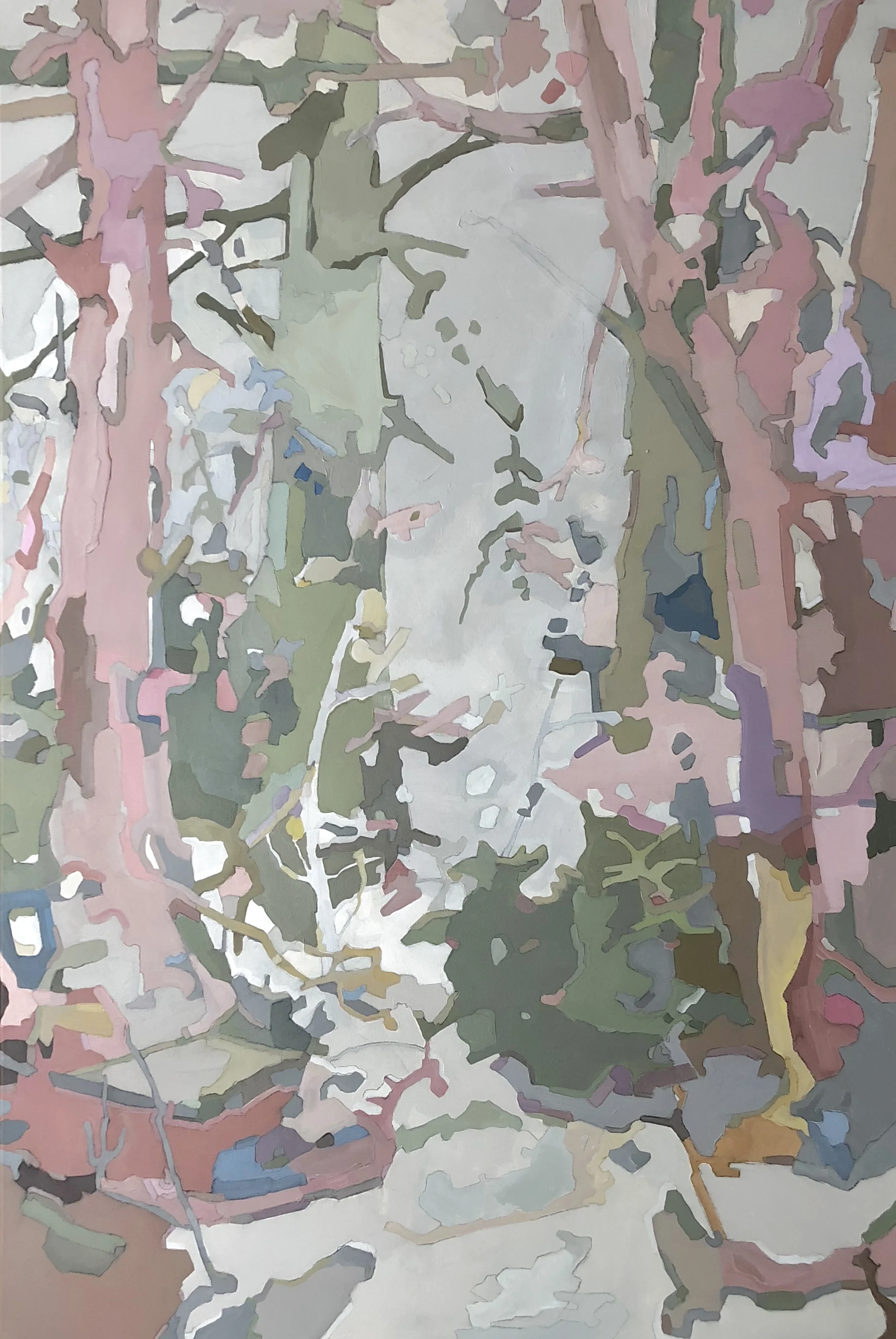 Mother Nature, acrylic on canvas, 60 x 40 inches*