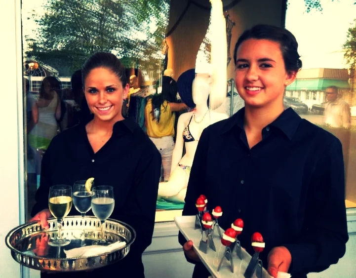 SPS Catering Personnel at "Everything But Water" Event