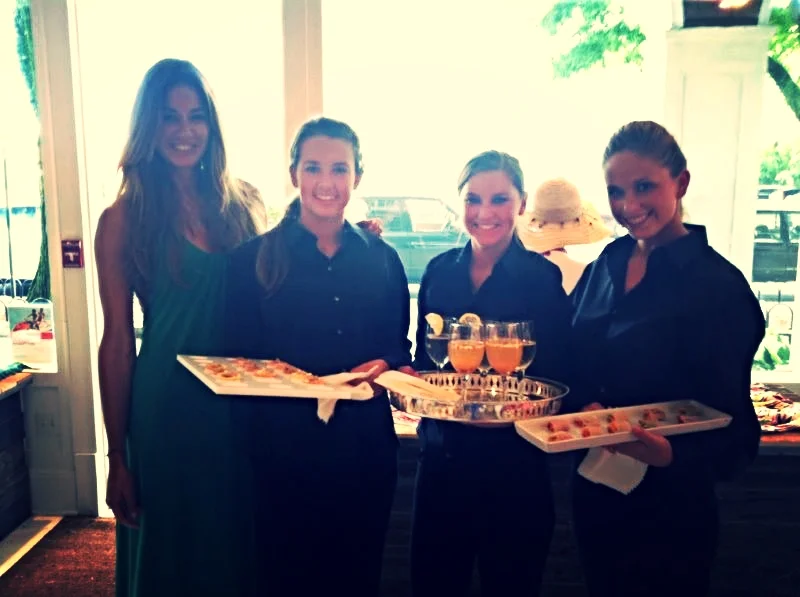 SPS Catering Personnel at "Everything But Water" Event