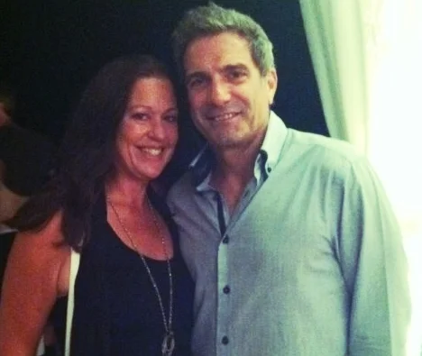 SPS CEO With Mario Singer from "Real Housewives of New York" at the Social Life Magazine Event