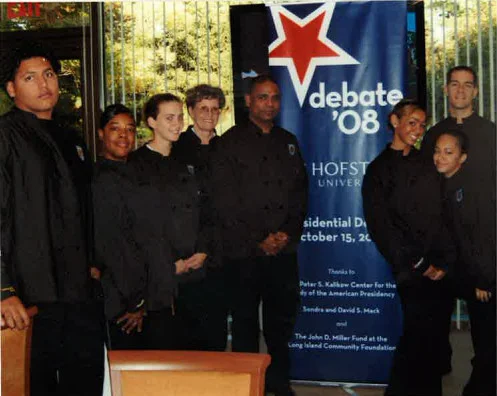 SPS Event Staff Working at the 2008 Presidential Debate