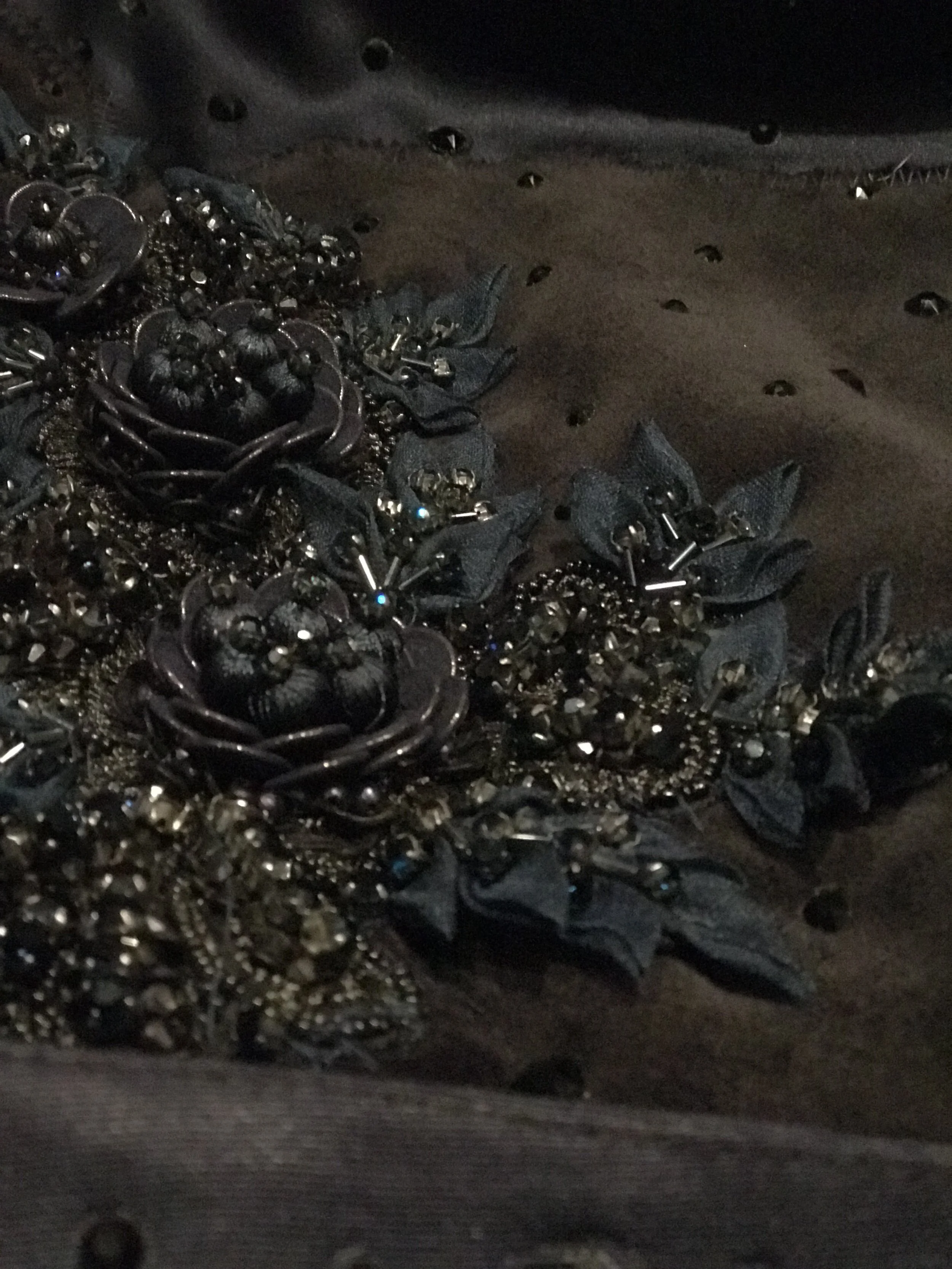 Detail photo of the Phantoms “Formal Cape”