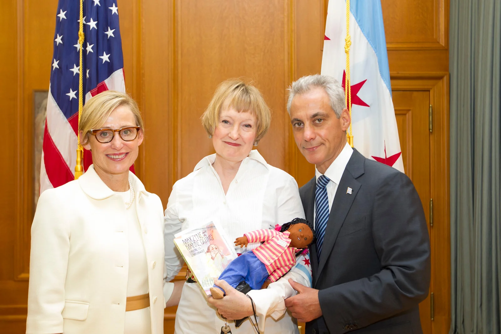 Maxzyne at Chicago Mayor Open House