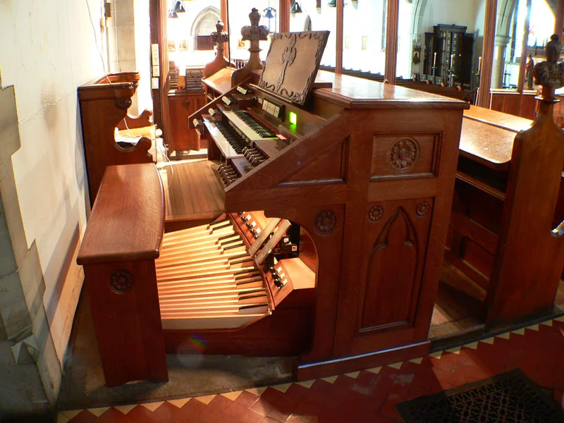 St. John the Evangelist, Newport, Rhode IslandHook and Hastings Opus 1611 and 2610 (1894 and 1934) | II/26 | Electropneumatic Key and Stop Action