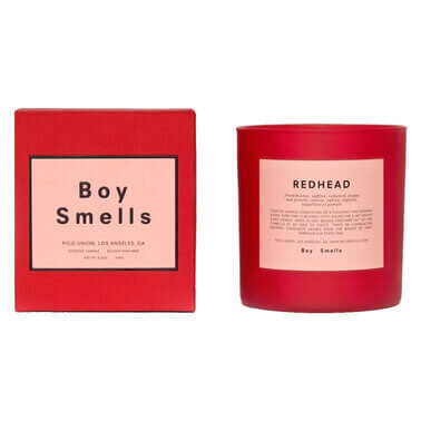 boy smells - candle