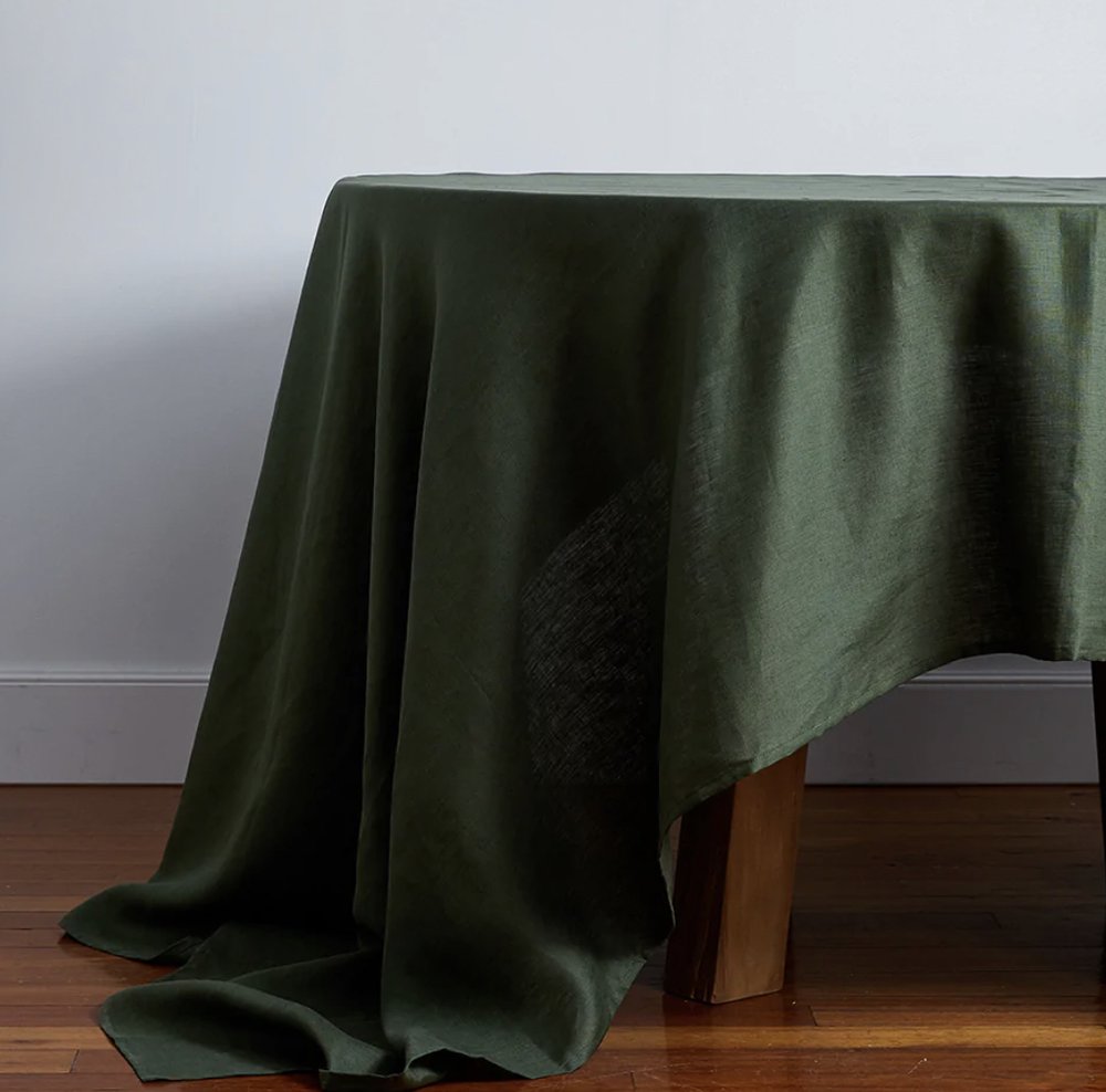 flax linen tablecloth 