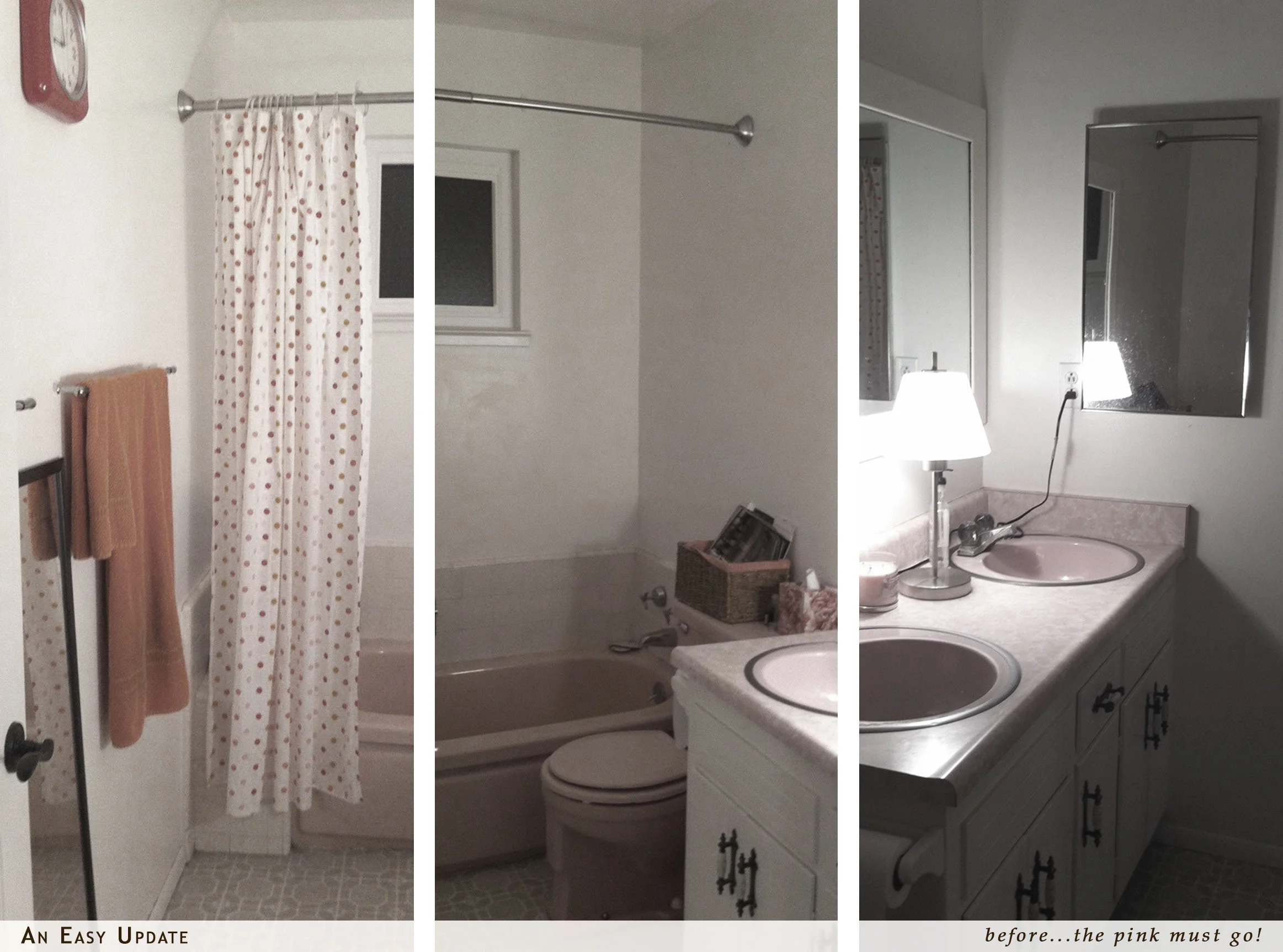 before...the pink must go