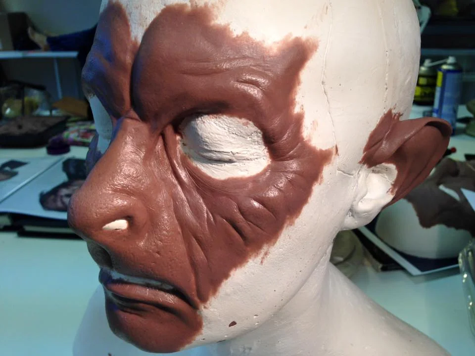 Rat prosthetic sculpt