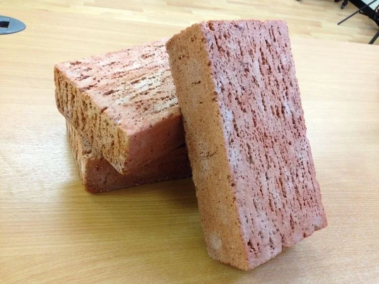 Foam brick prototypes for Timberland shoe display