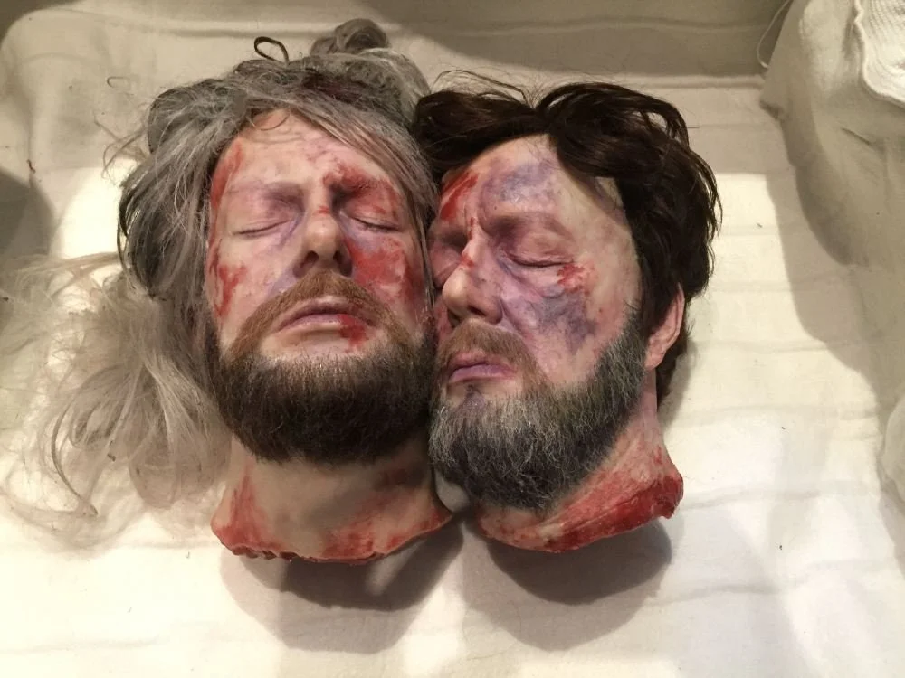 Severed heads for 'Macbeth'