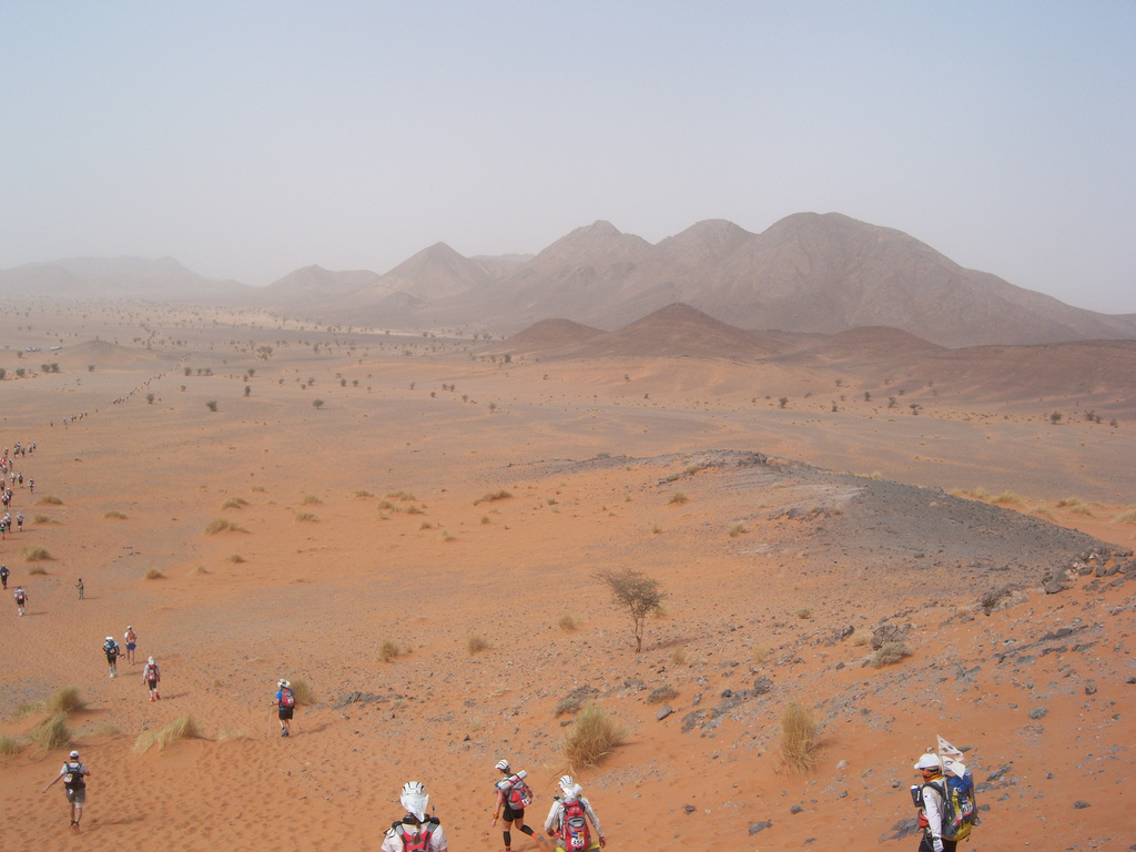 Spektakuläre Kulisse: Marathon Des Sables