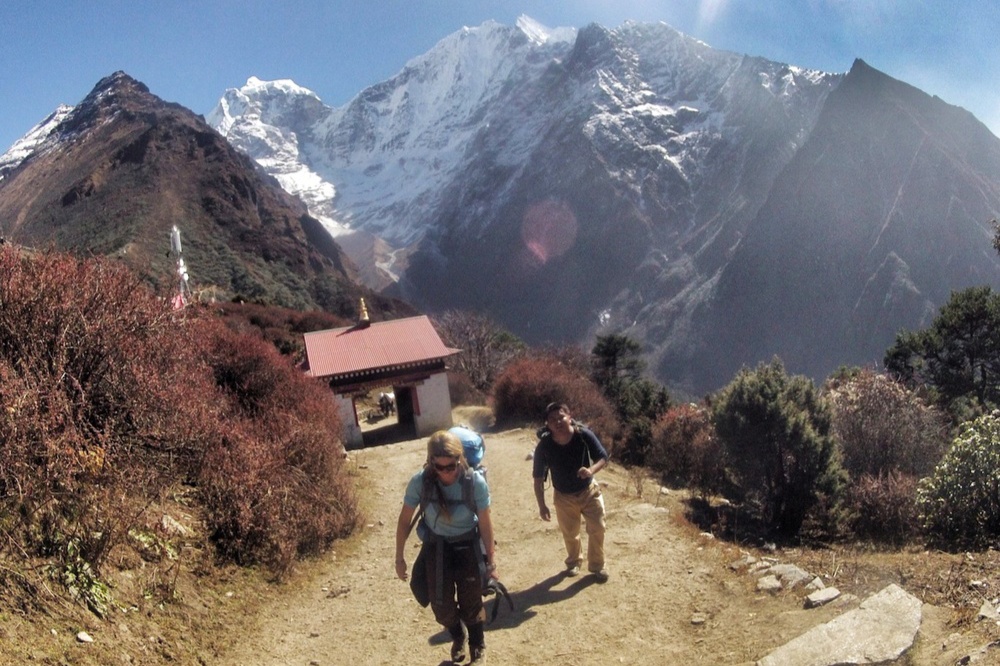 Brigitte Daxelhoffer und Ash Gurung