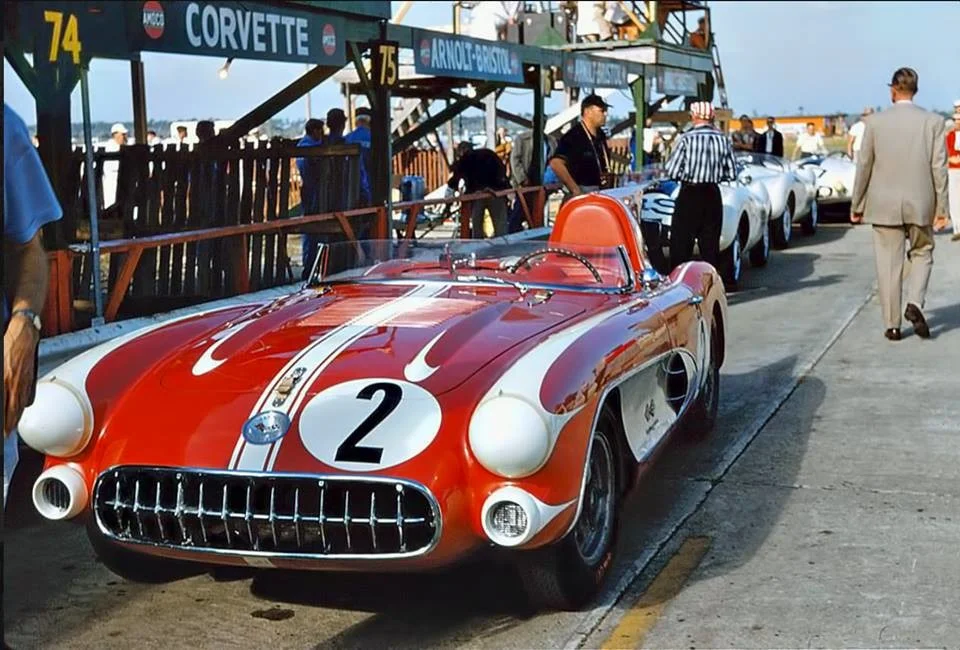 C1 - FIA SR2 # 2 Sebring Paul O'Shea 1956