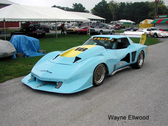 C3 - IMSA Greenwood tube frame "narrow body" # 18 1977
