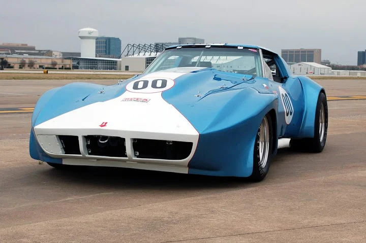# 00 - 2008 CVAR Vintage C3 GT1, Delmo Johnson Tribute car with SCCA AP & Trans Am history at Addison TX