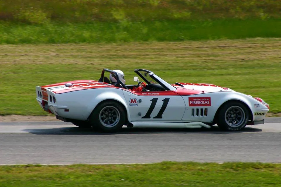 Vintage Corvette Race Car