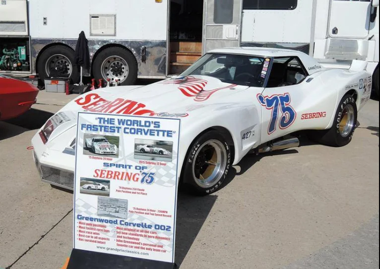 # 75 - 2014 IMSA GT C3 ex Greenwood Spirit of Sebring at Amelia Island