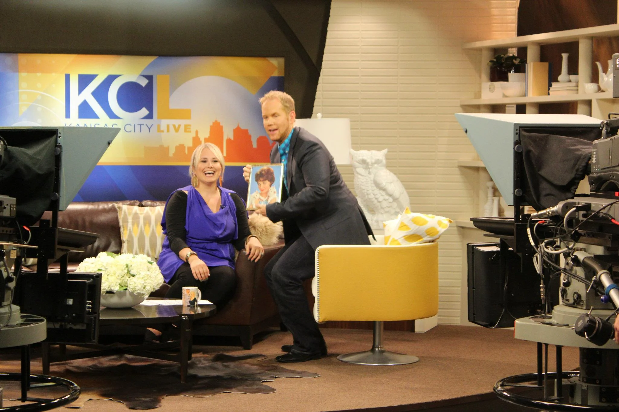 NBC KC LiVE set I designed