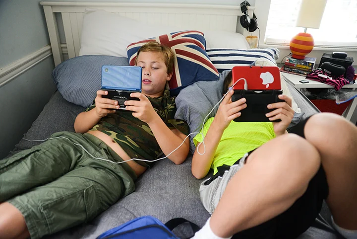 This is what the 12 year old playdate looks like.