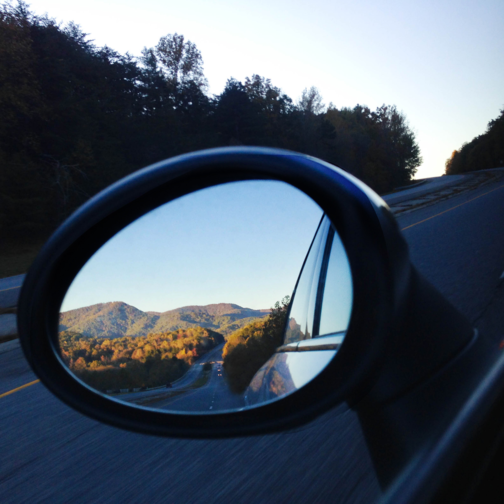 The Blue Ridge Mountains. Shot with my trusty iPhone.