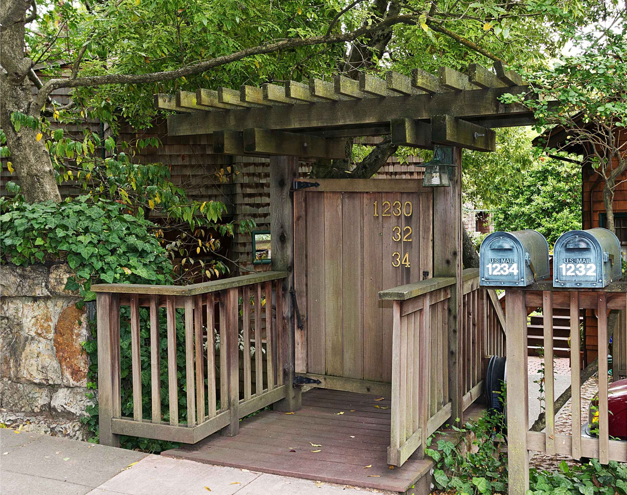 A distinctive home captured just before they moved