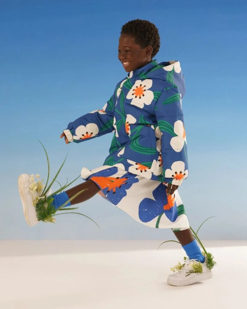 Bold Blossom Puffer Jacket