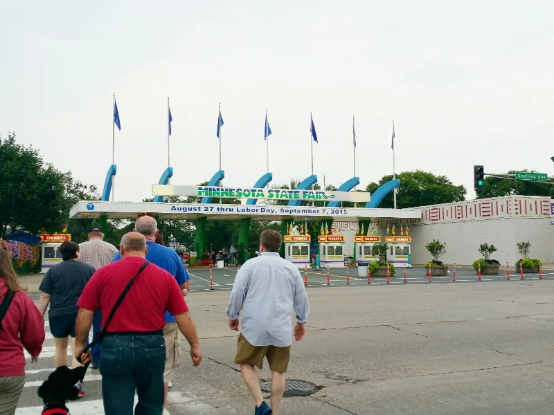 Getting to the Fair early
