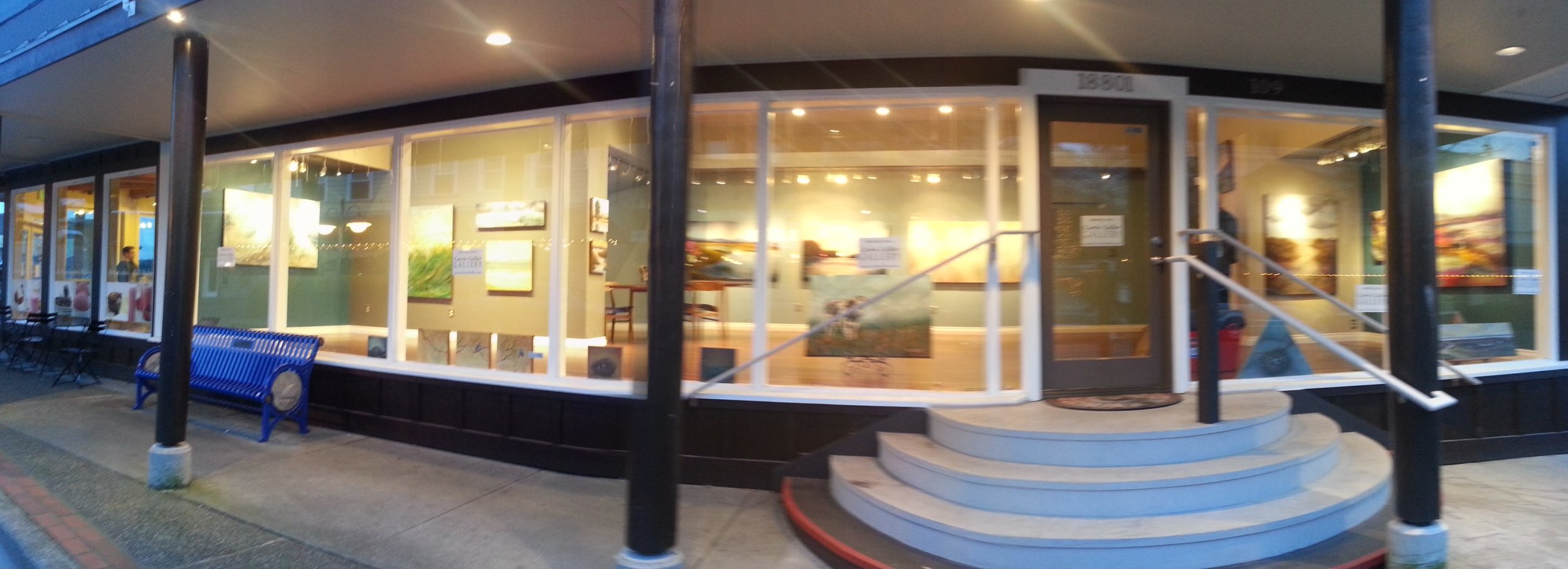  Entrance to Carrie Goller Gallery, Poulsbo 