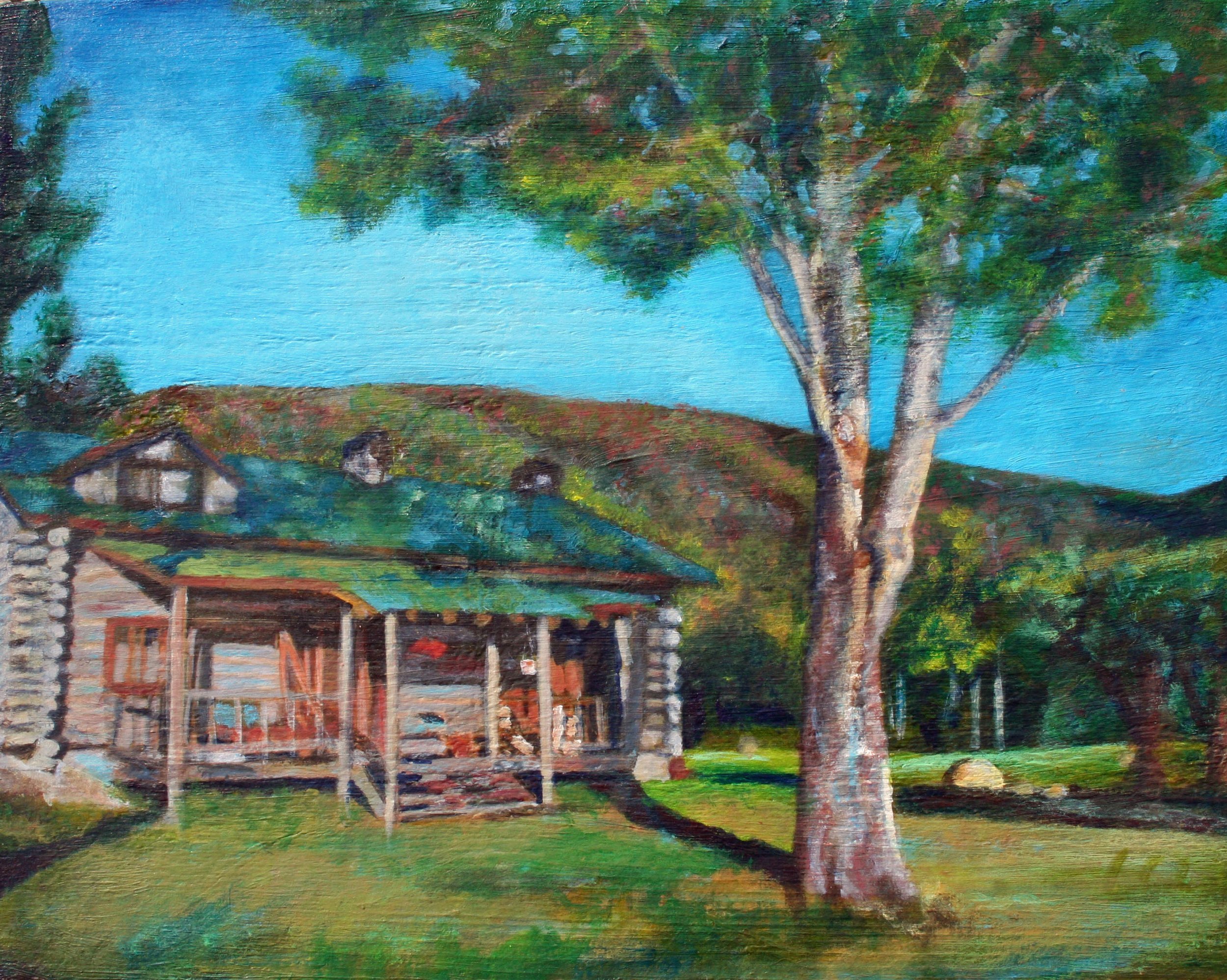 TroutCreekCabin impressionist landscape.jpg