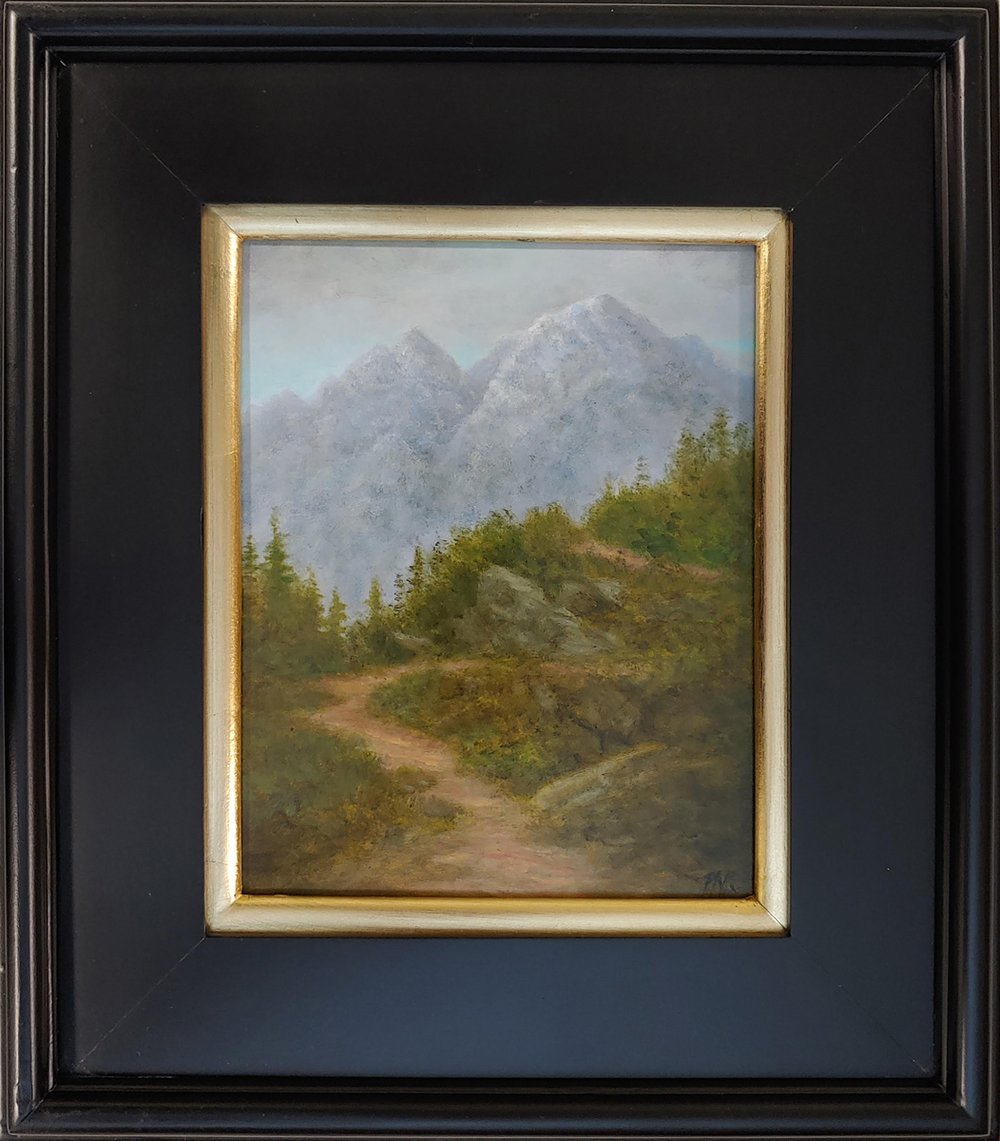 TIM PFEIFFER - Stairway to Heaven, oil, 8x10 (framed) — Carrie