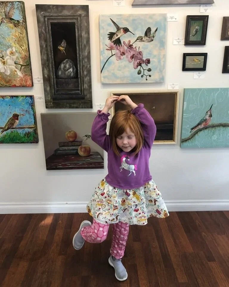 Florienne has her own art gallery.jpg