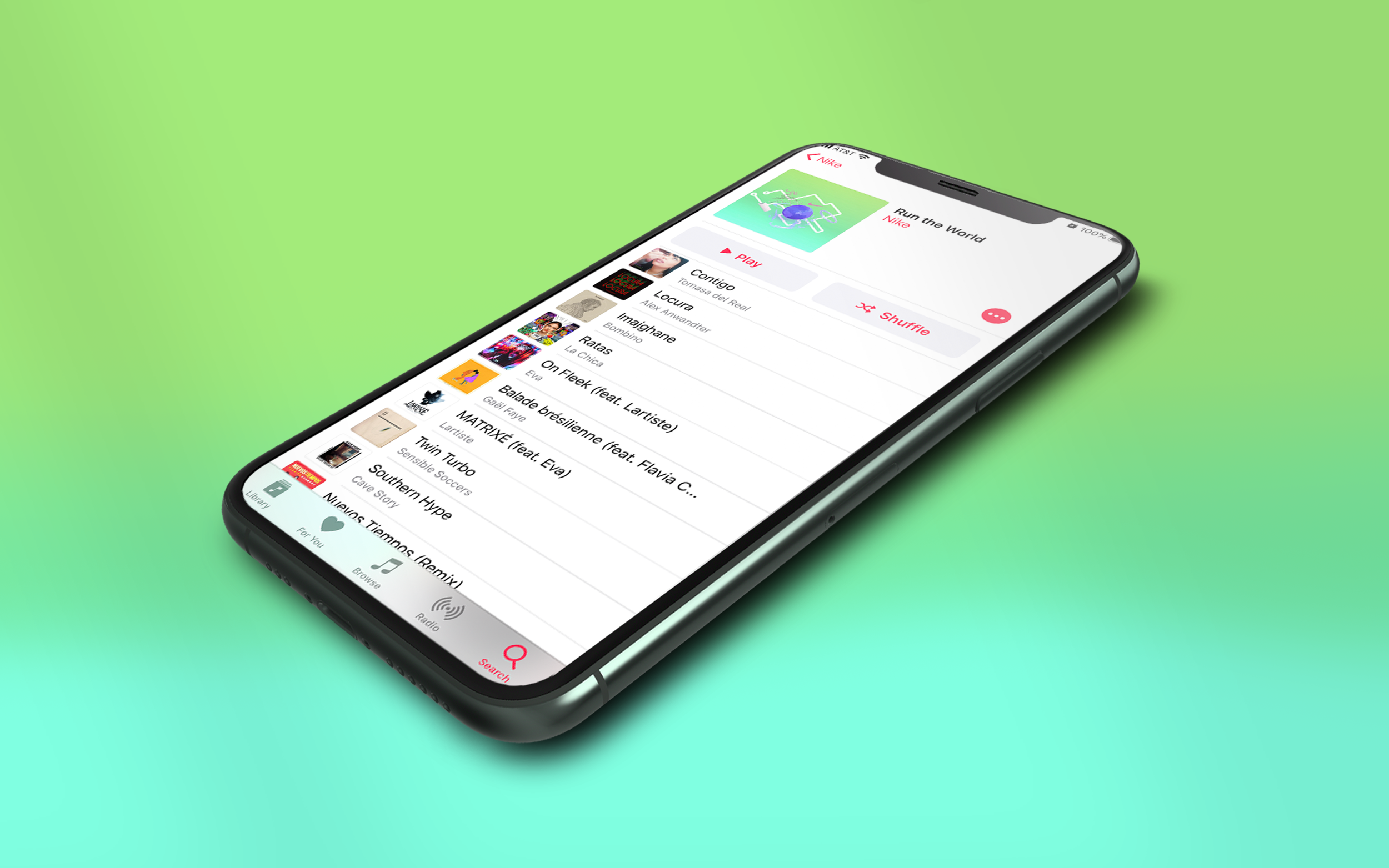 iTunes Nike+