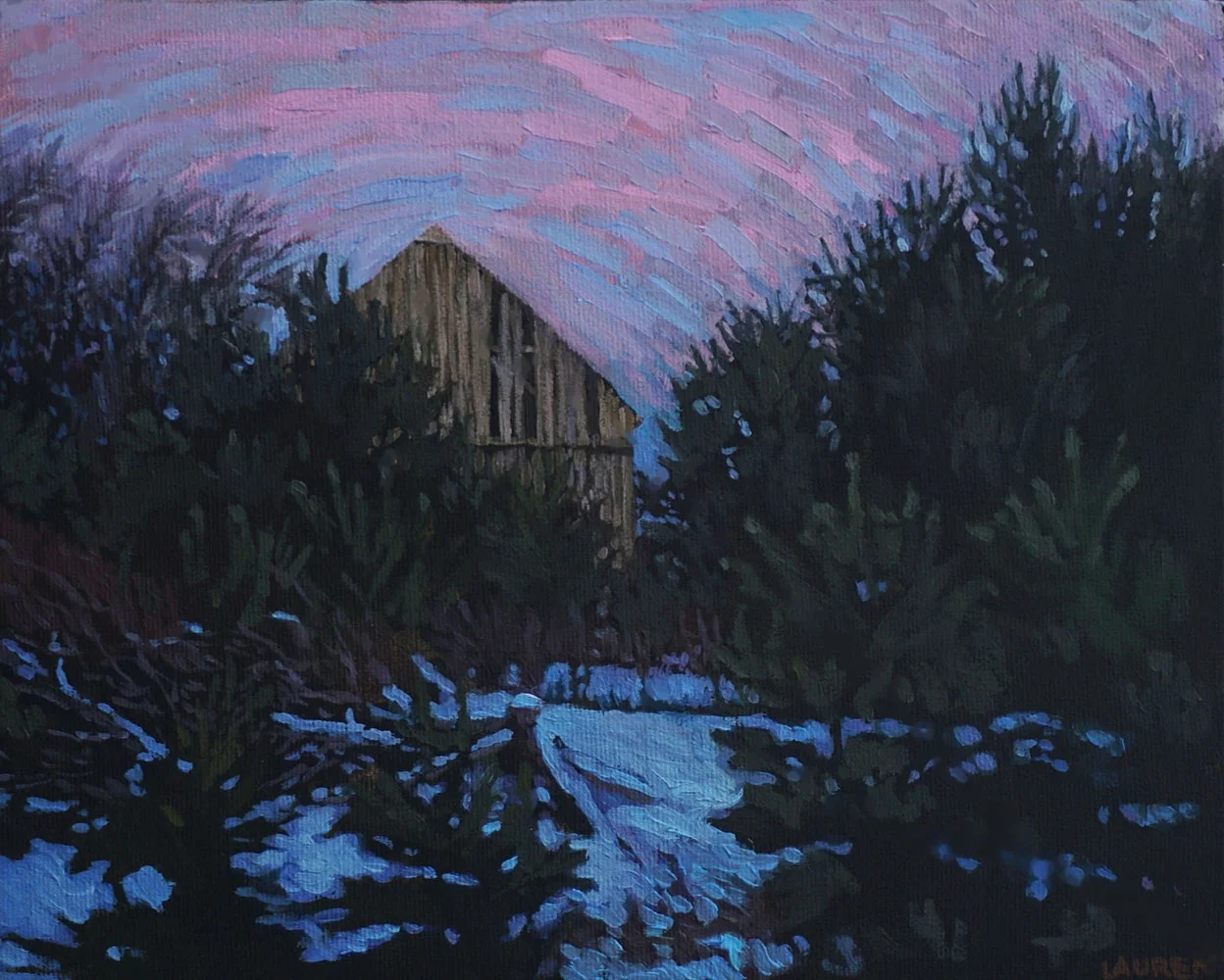 Another Evening Barn, 2018