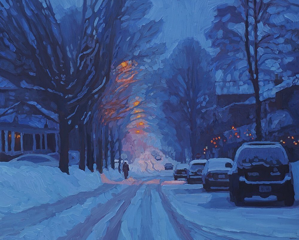 A commissioned piece, from my own photos. 12&rdquo;x10&rdquo;
Spring is just around the corner!
.
.
.
#canadianart #oilpaintings #ottawaart #ottawaartist #winter #winterpainting #snowfall #canadianartist