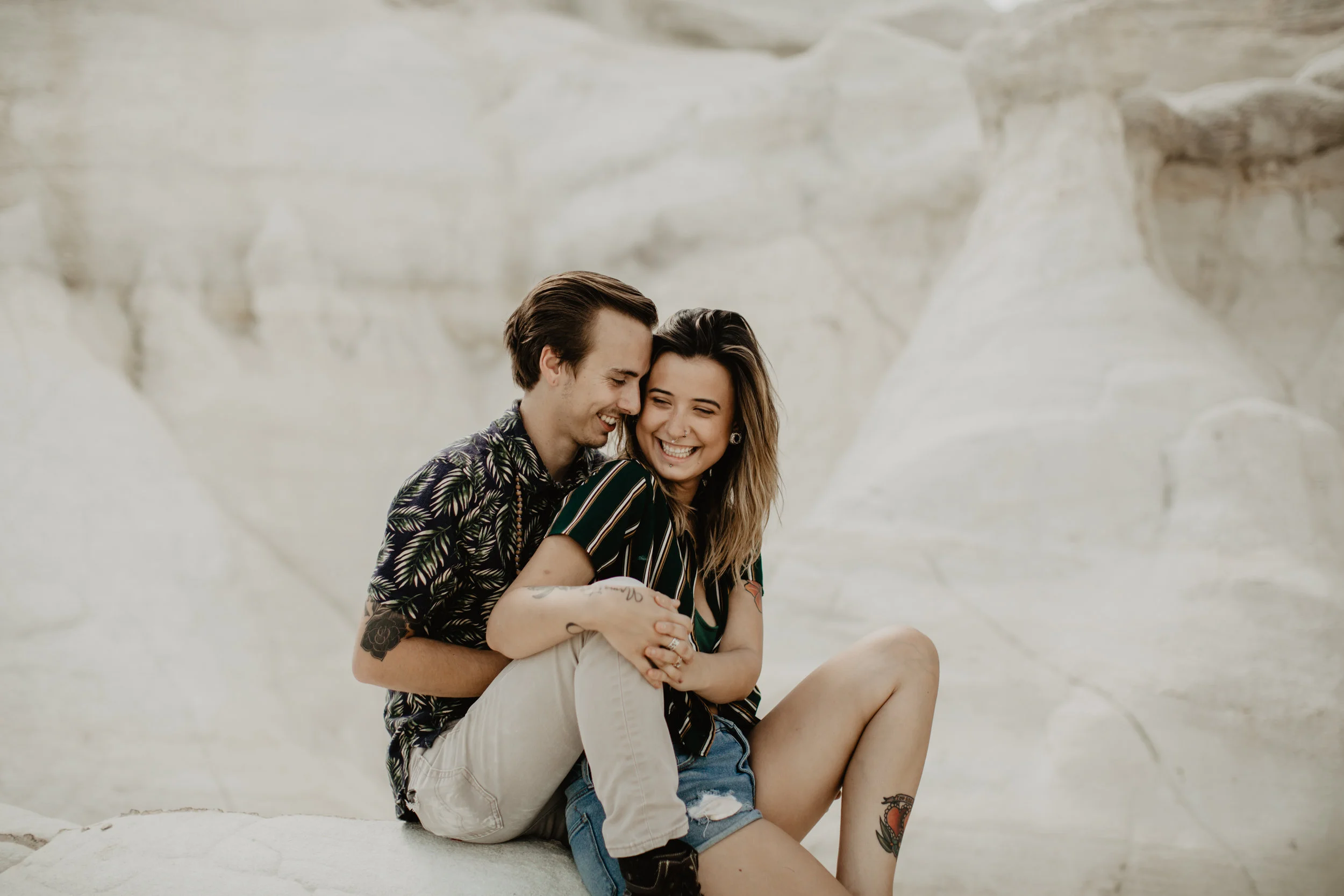 There are many reasons why this may be my favorite photo from this adventure. Aaron was whispering dumb things to Baylee, their natural expressions are everything.