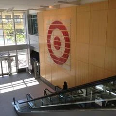 Lobby entrance at Target Plaza North (one of the HQ buildings)