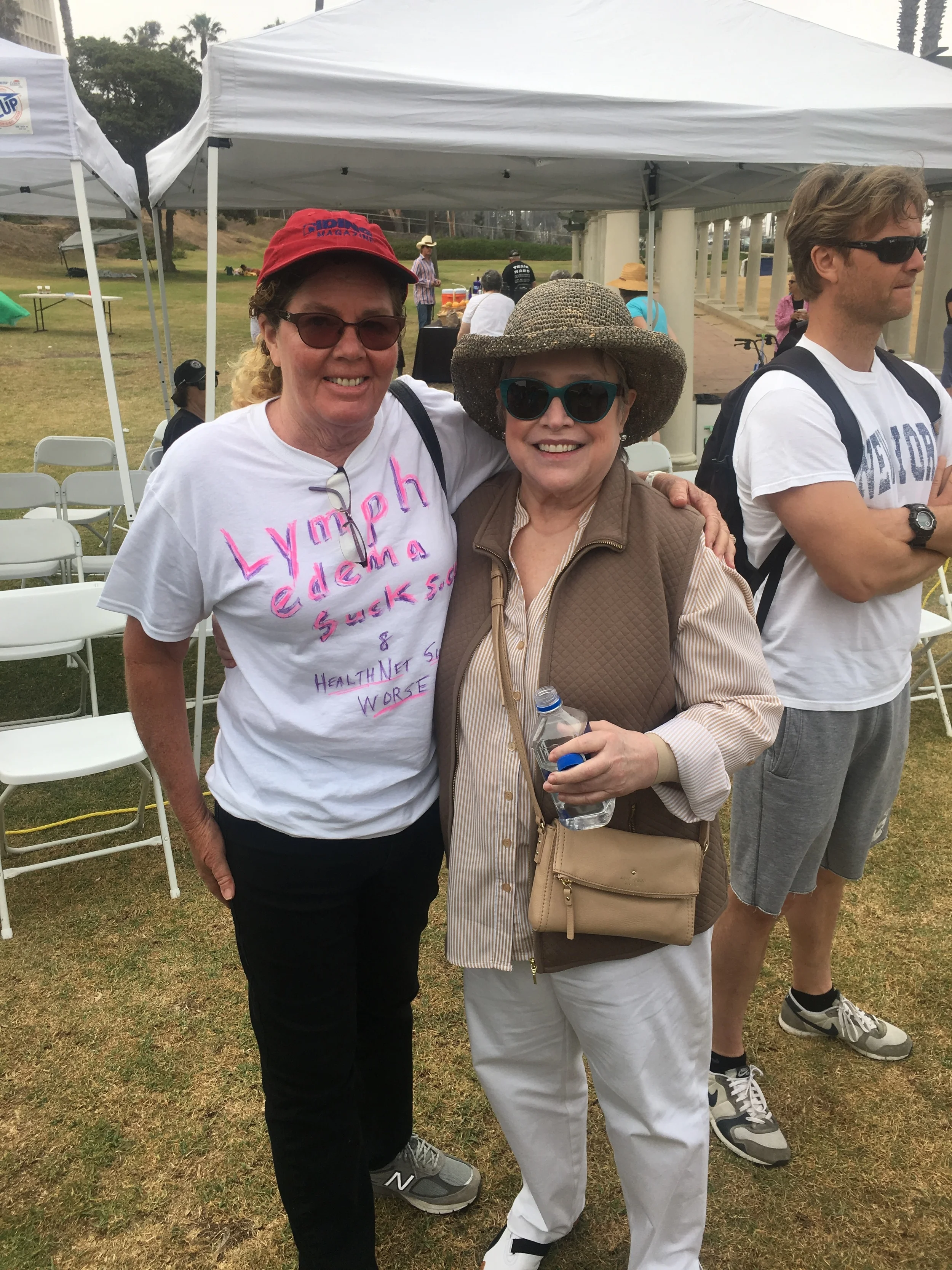 I got to meet actress Kathy Bates at the 2nd annual Run/Walk to fight Lymphedema and Lymphatic Diseases June 26, 2016. Our team, Dr. Jay W. Granzow, raised $3,500 and the event raised over $48,000.