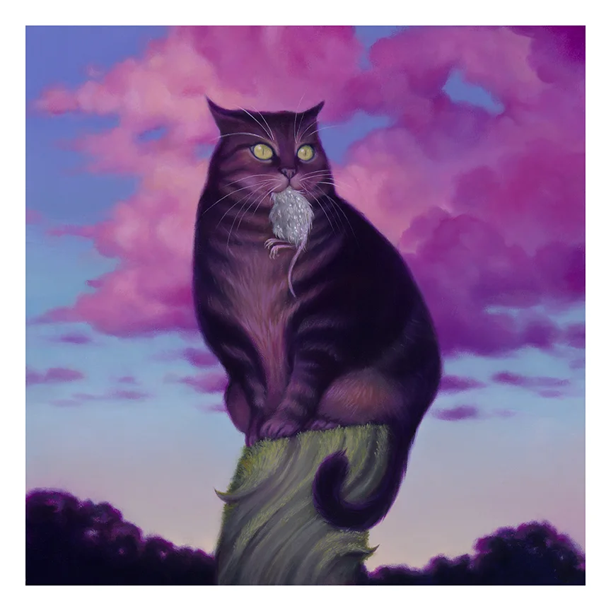 “Thirster” limited edition print, 12”x12” total print size