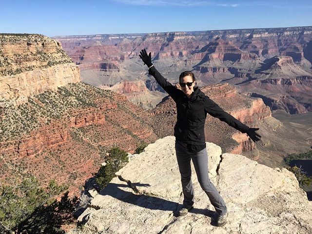 One of the most majestic places I have ever visited! I have a new blog post up today all about deciding where to go for your next vacation. Link in bio. ⠀
⠀
#travelgram #grandcanyon #hiking #travelwriter #travelblogger #beautifuldestinations