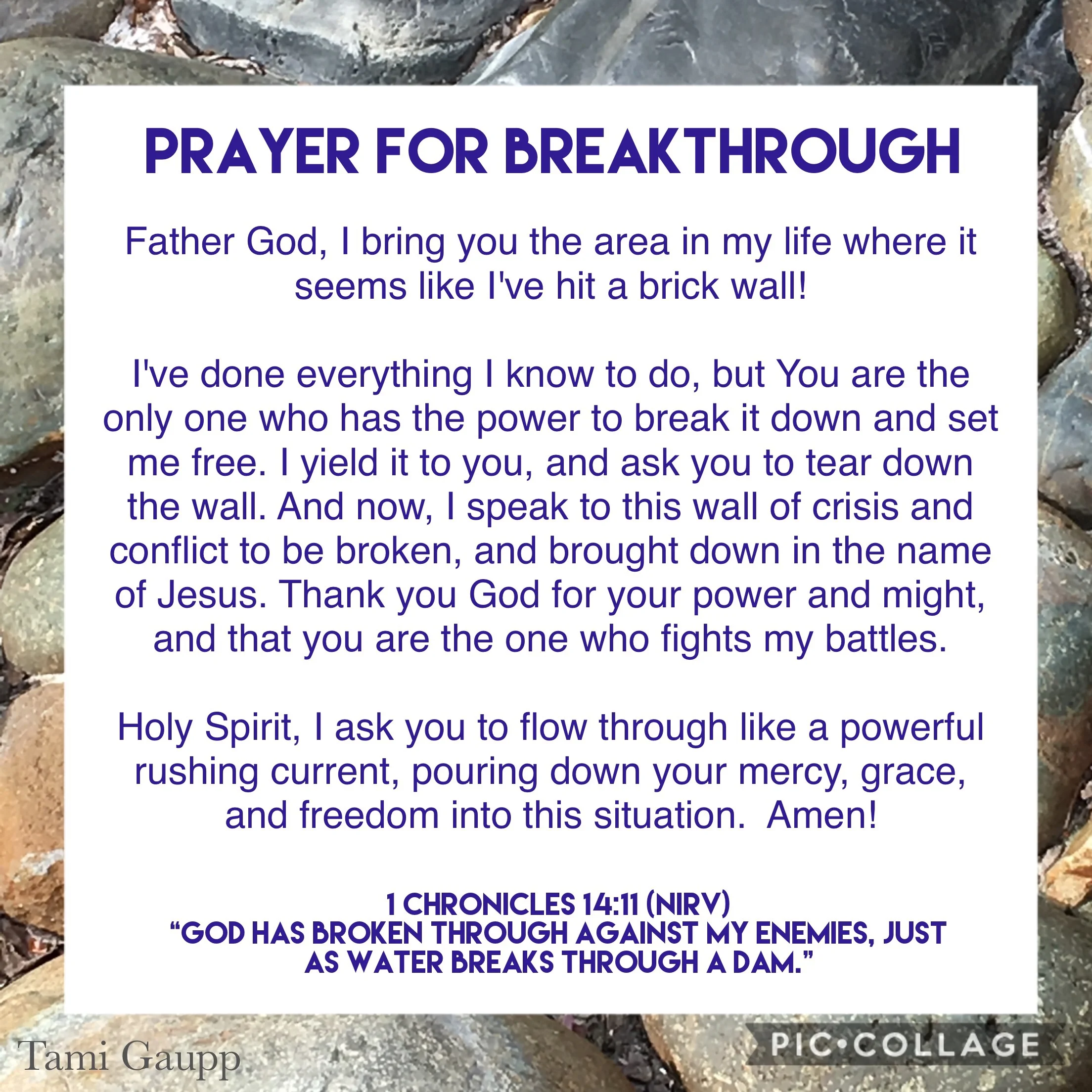 Breakthrough Prayer 1 Chronicles 1411 — The Lanyap Life