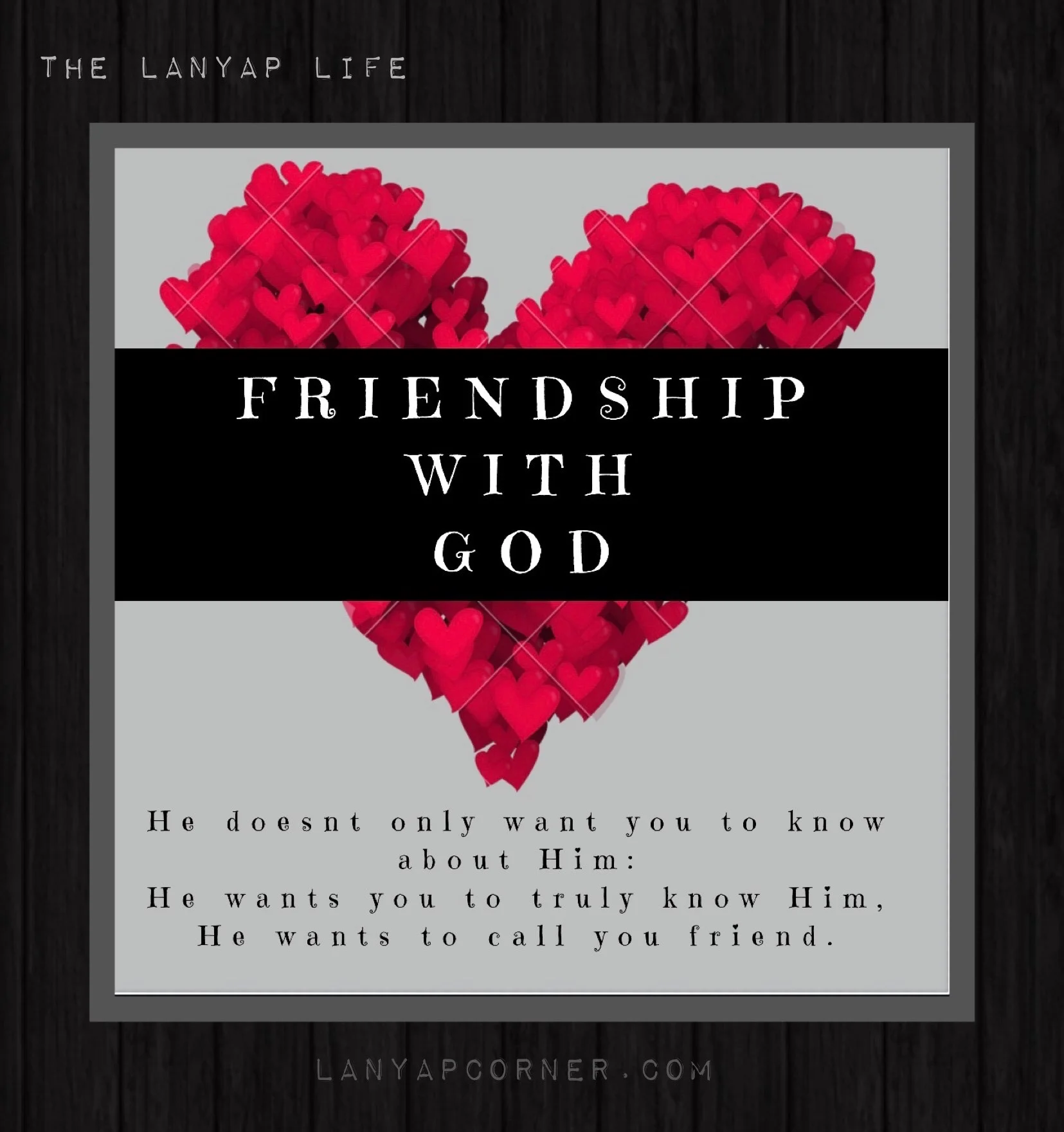Friendship With God