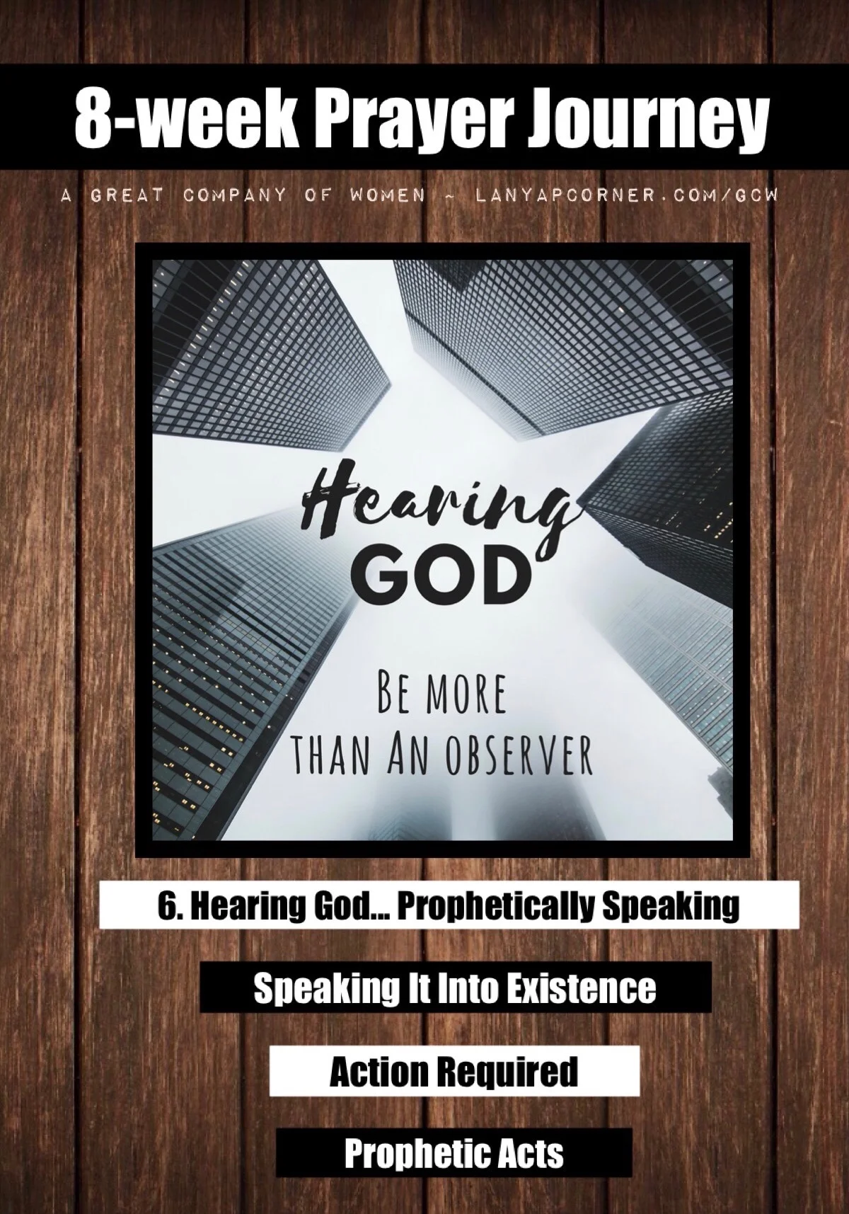 Hearing God... Prophetically Speaking