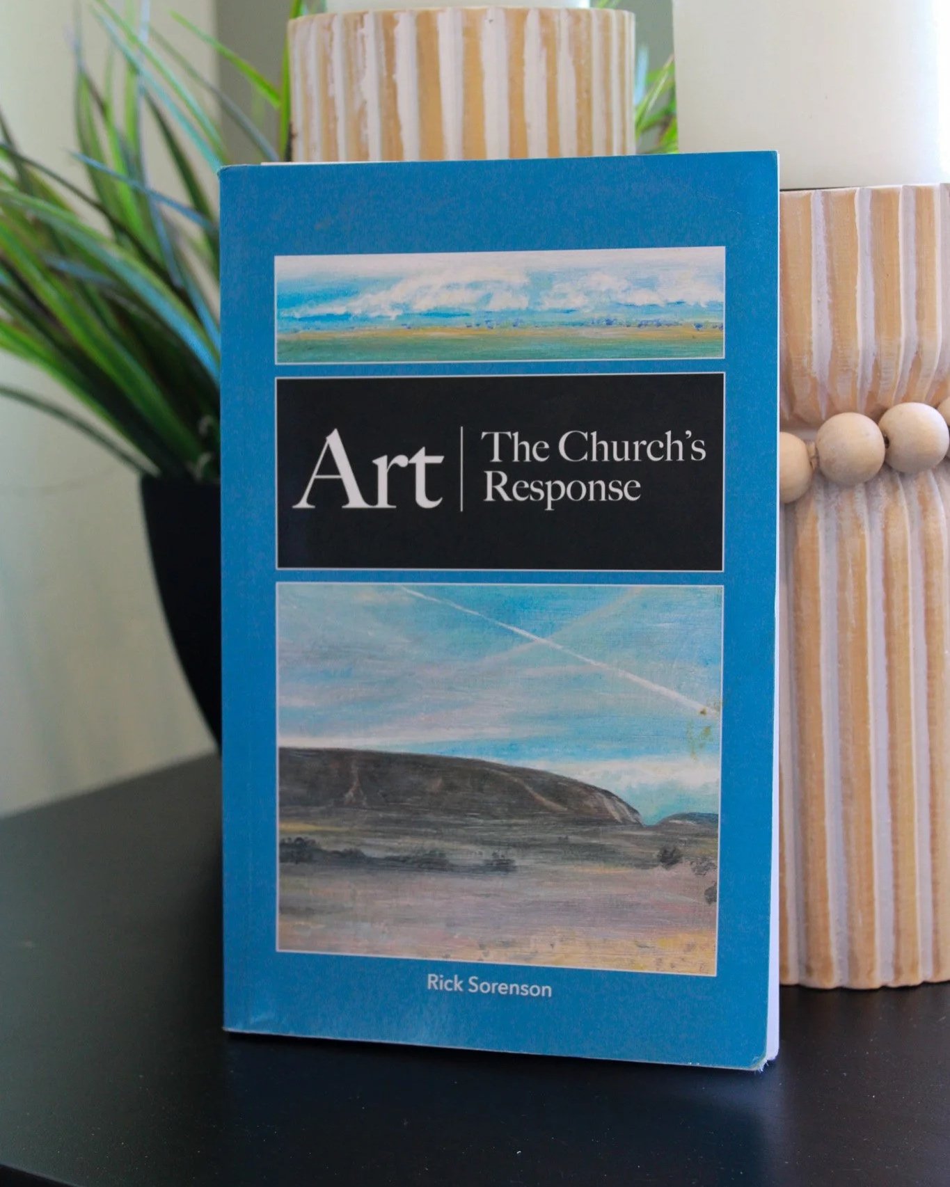 Book cover of Art the Church response