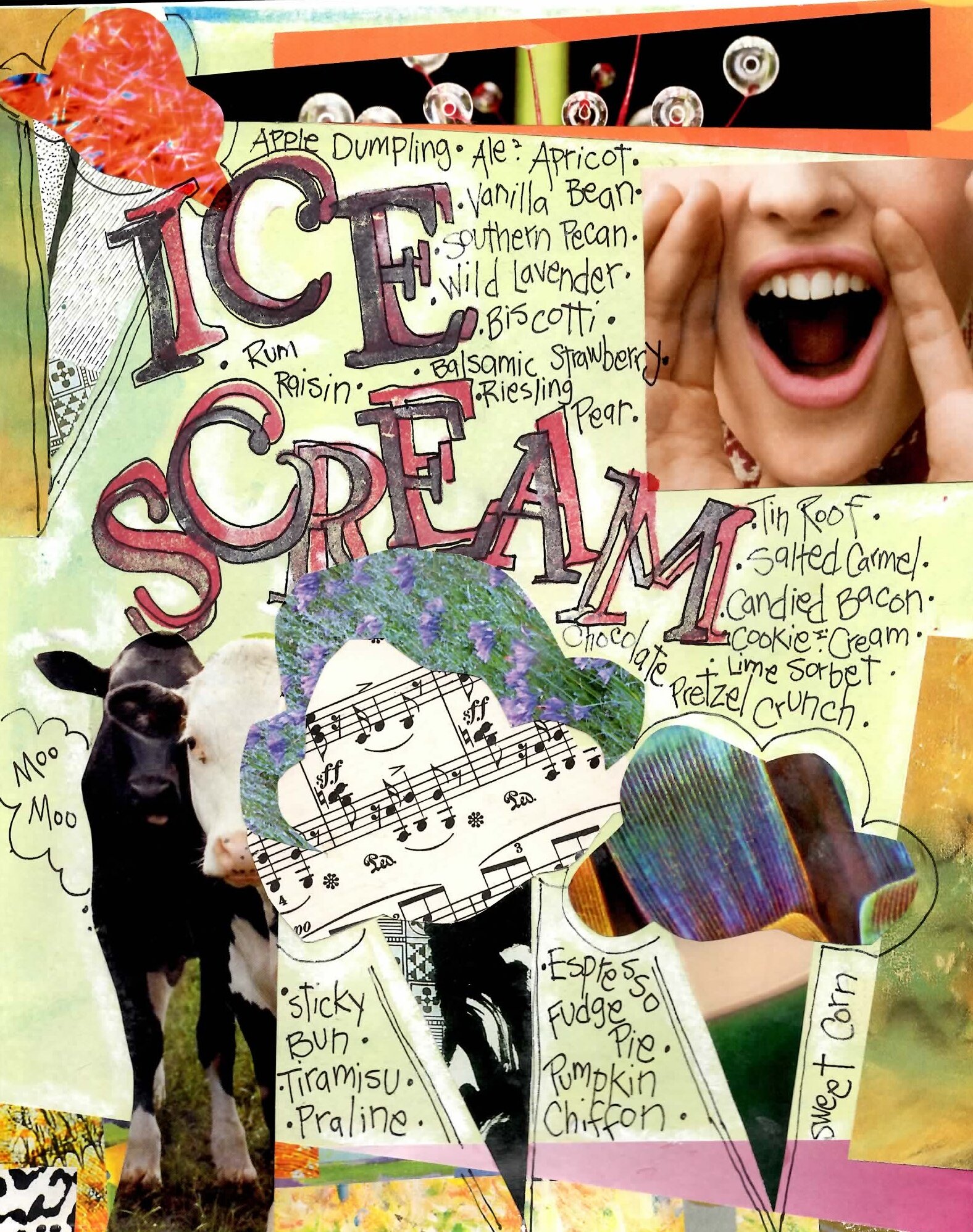 Ice Cream, filled with all the different kinds that make ice cream amazing!