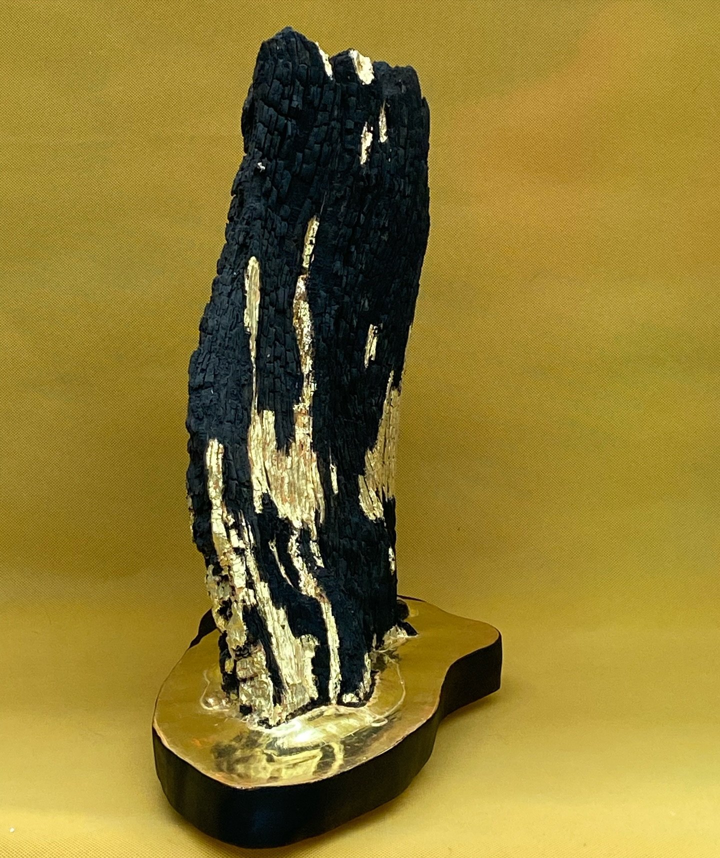It was gold -object n III - AVALON  #avalonmyth  #blackboatofavalon #hope #rebirth #bushfire #climatechangeartwork