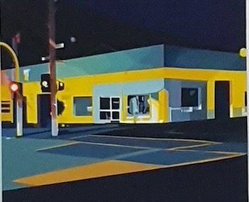 Melville Rd #nightscapes #urban #paintings