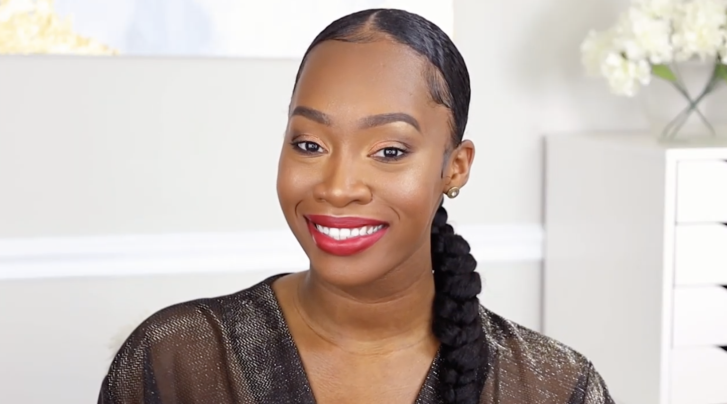 Glowy New Years Eve Look with @Maya Galore