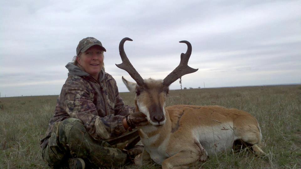 Deb Hudson joined the Final Descent Outdoors field staff two years ago and is based in western Illinois. Deb is new to hunting but it didn't take long for the bug to set in. So far every animal Deb has killed has been on camera for FDO. If her and her husband Mark ever get into a shooting match then most of us are betting on Deb. When Deb isn't hunting she is driving a truck as the owner and operator of her own trucking business.